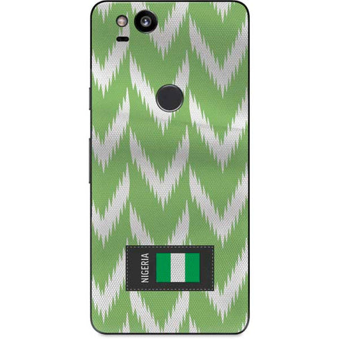 Nigeria Soccer Flag Google Pixel 2 Skin